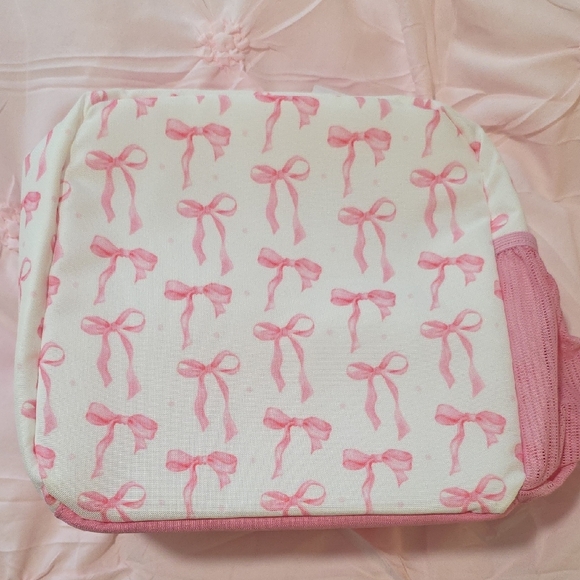 Pink Bow Tote Bag - Picture 7 of 11
